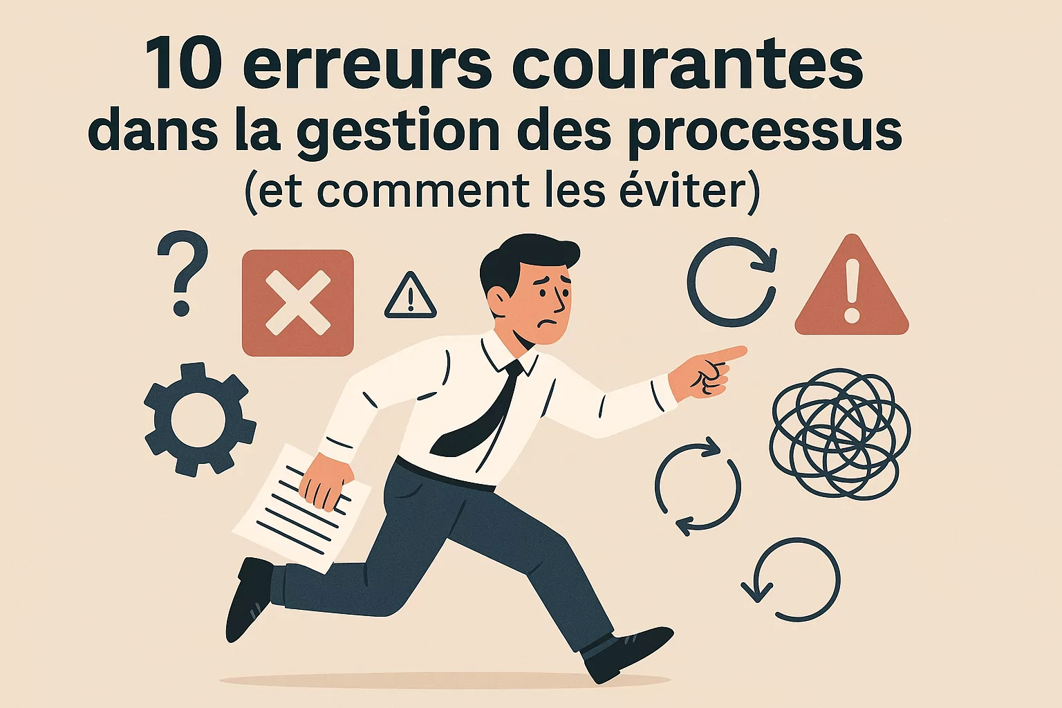 10 erreurs courantes dans la gestion des processus (et comment les éviter)
